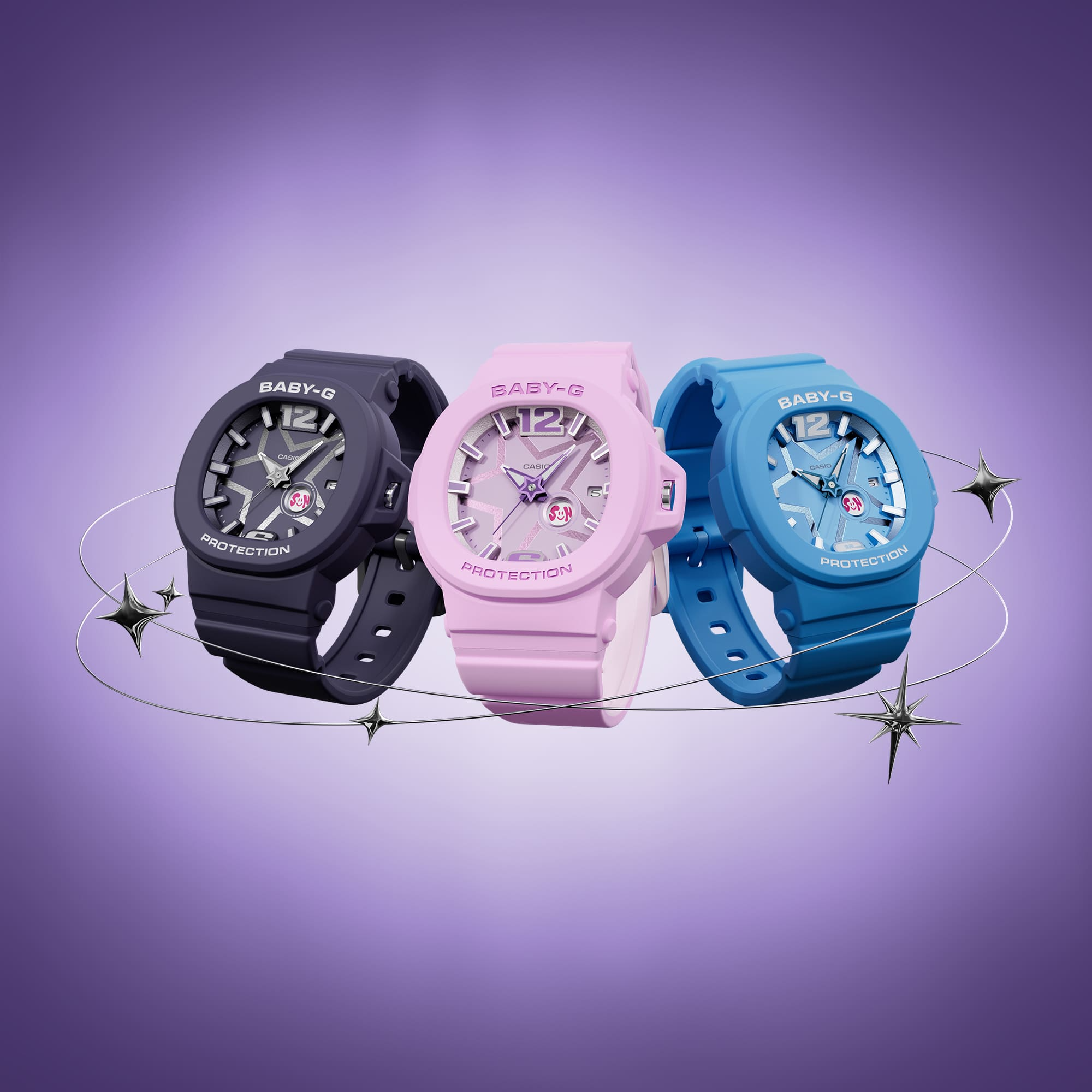 Đồng hồ CASIO BABY-G BGA-10D-2A2DR Chính Hãng