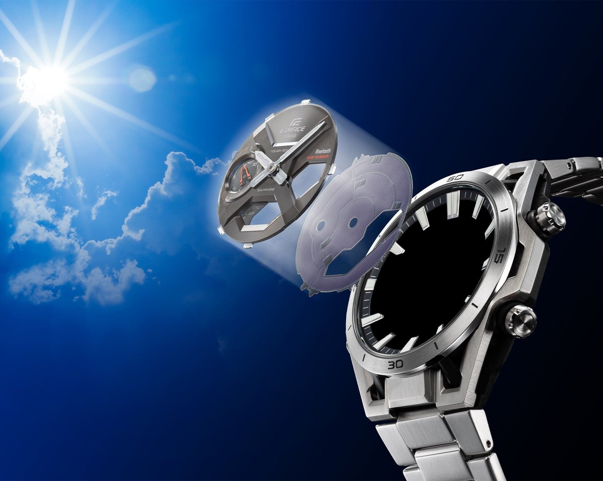 Đồng Hồ Casio Edifice ECB-2300HR-1ADR Chính Hãng