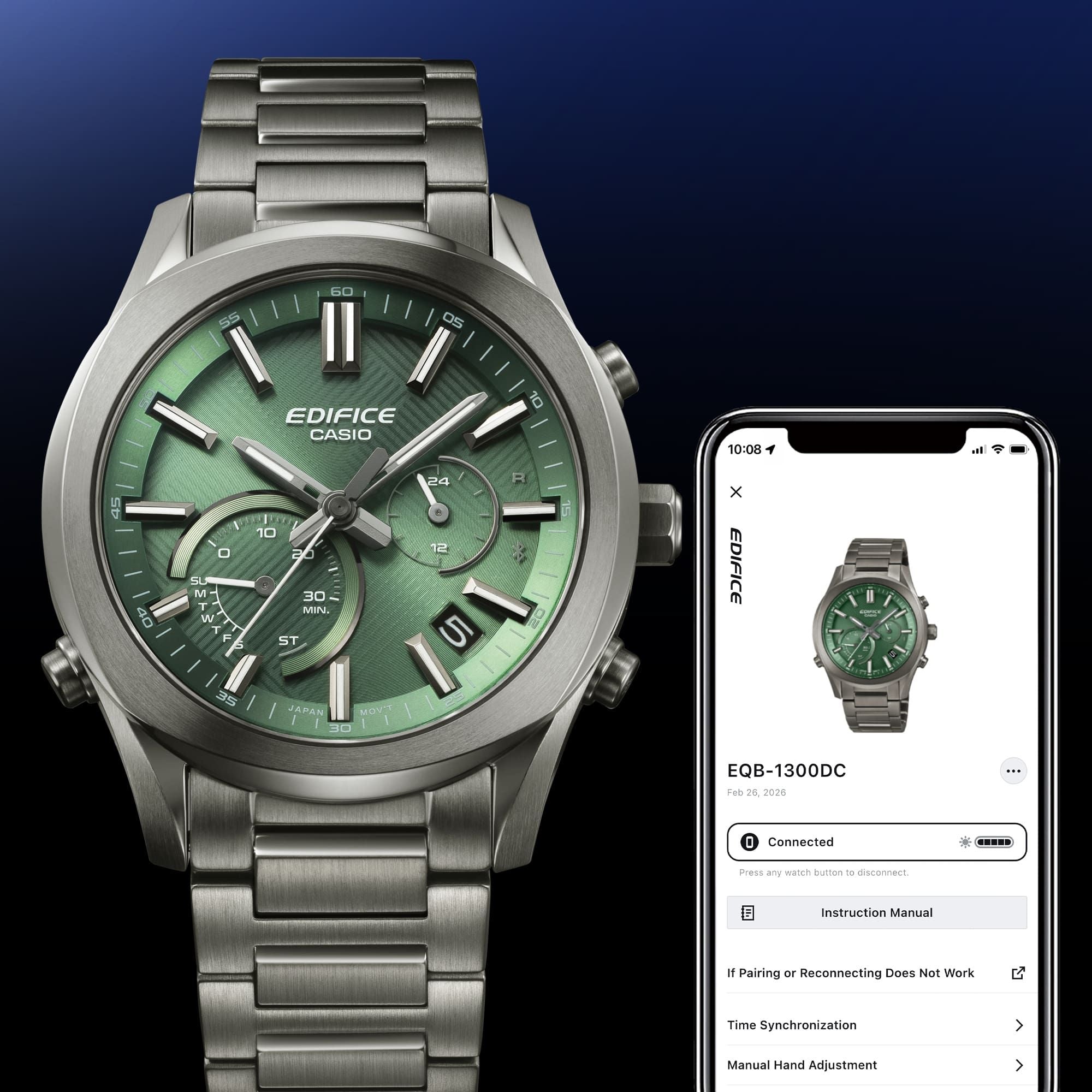 Đồng hồ Casio Edifice EQB-1300D-2ADF Chính Hãng