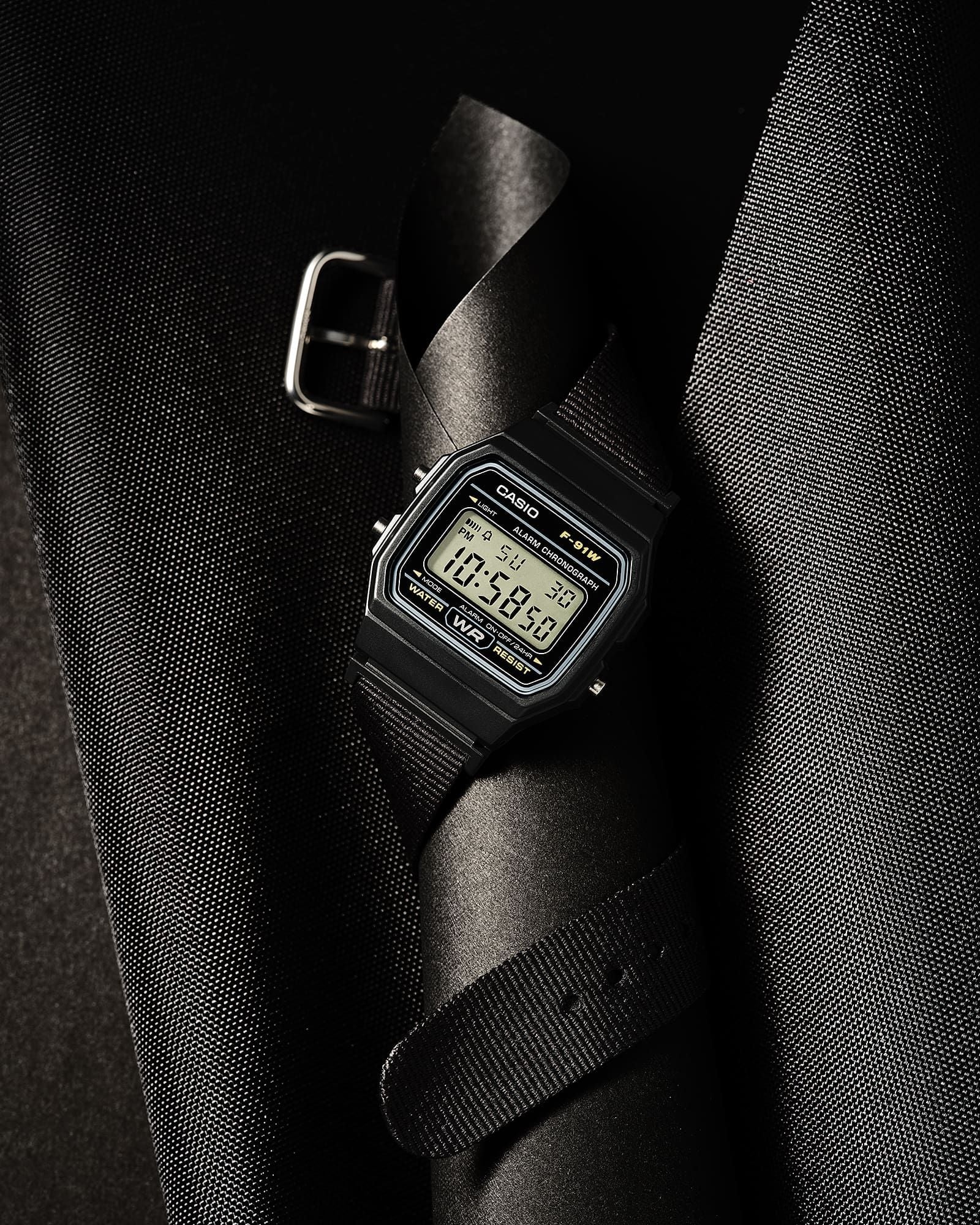 Đồng hồ CASIO F-91WF-1ADF Chính Hãng