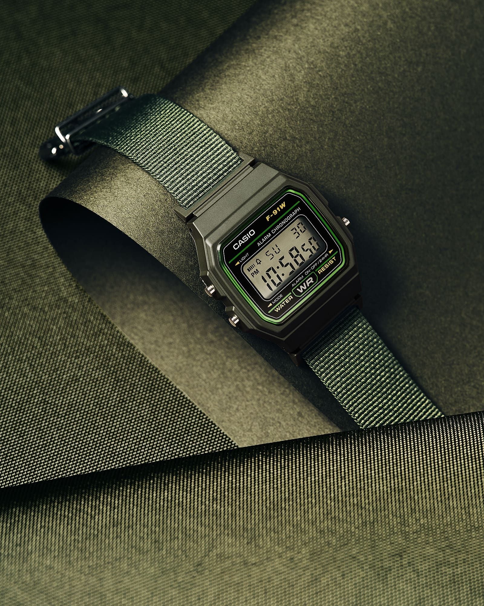 Đồng hồ CASIO F-91WF-3ADF Chính Hãng