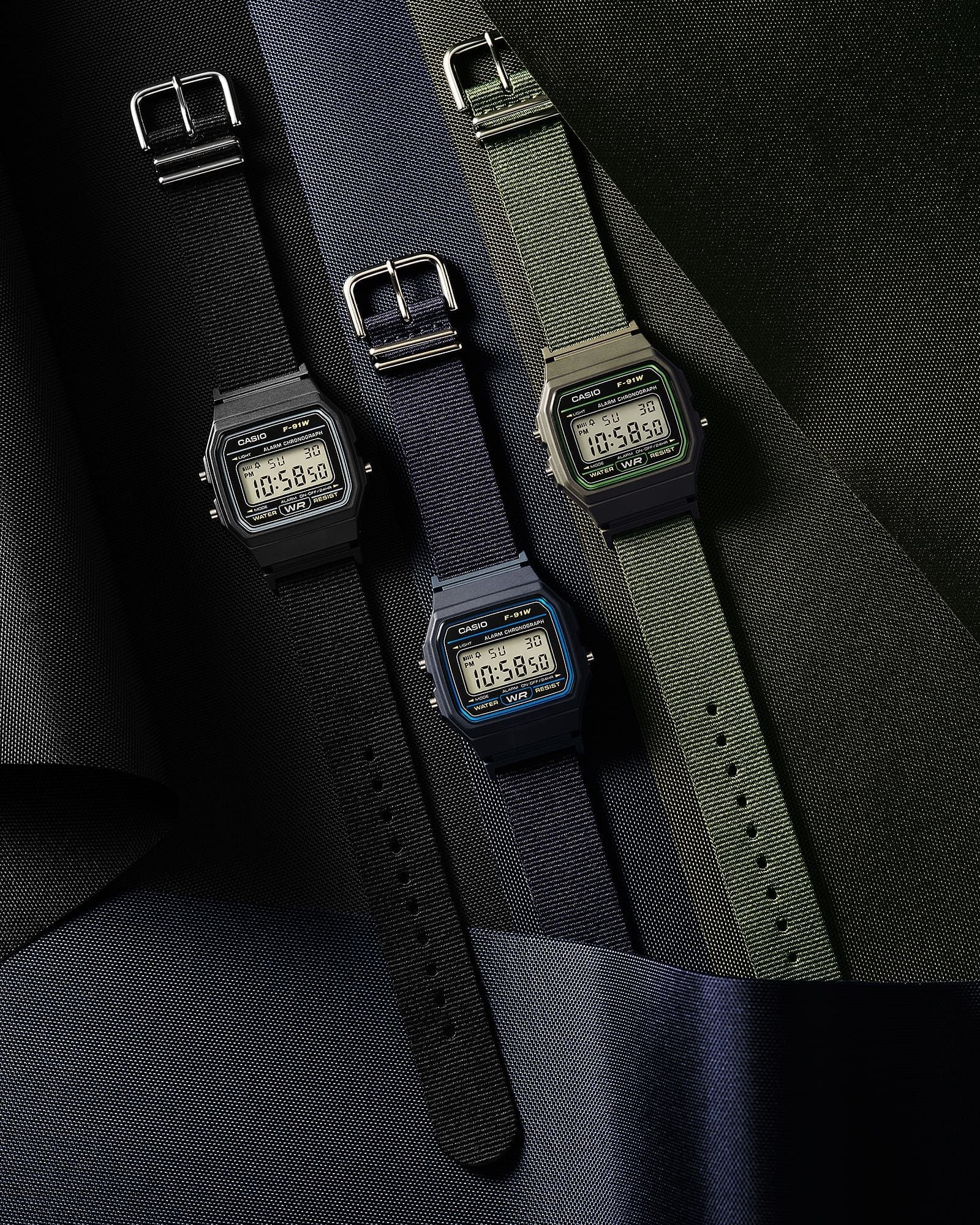 Đồng hồ CASIO F-91WF-2ADF Chính Hãng