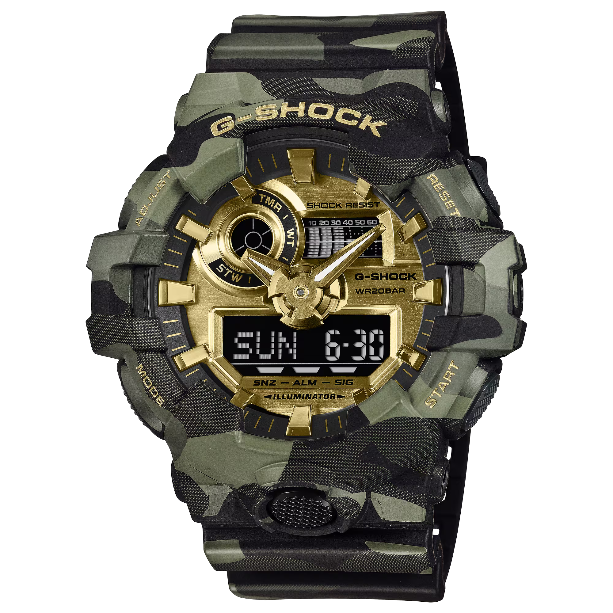 Đồng hồ CASIO G-SHOCK GA-700CMG-3ADR Chính Hãng