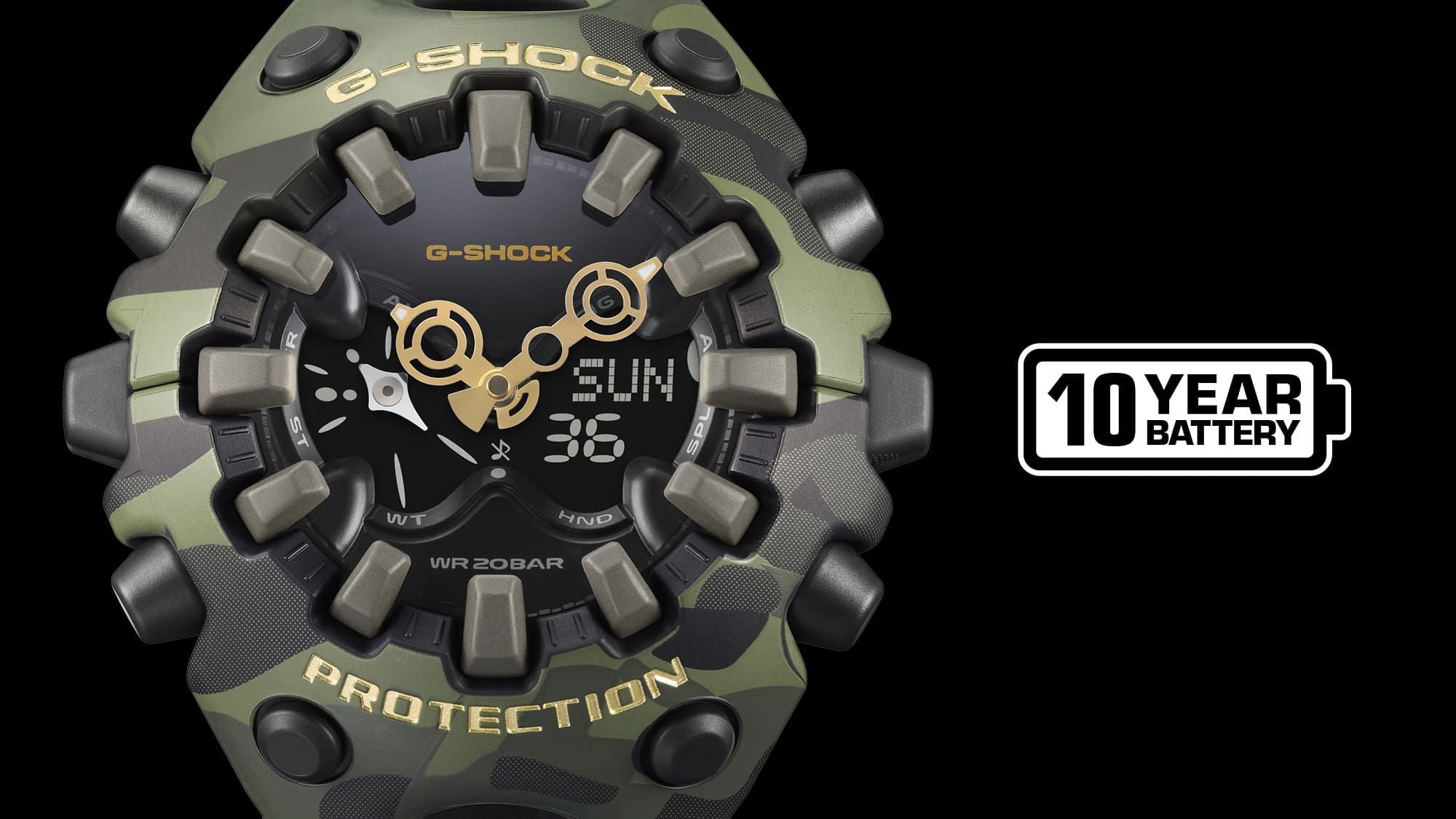 Đồng hồ CASIO G-SHOCK GA-V01CMG-3ADR Chính Hãng