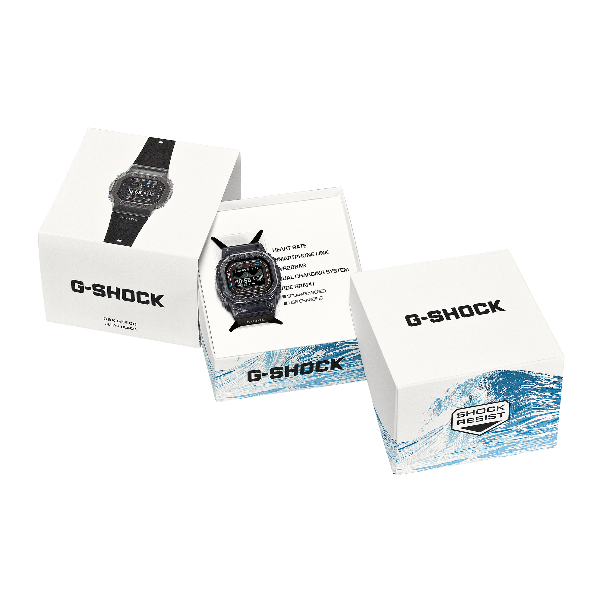 Đồng hồ CASIO G-SHOCK GBX-H5600-1DR Chính hãng