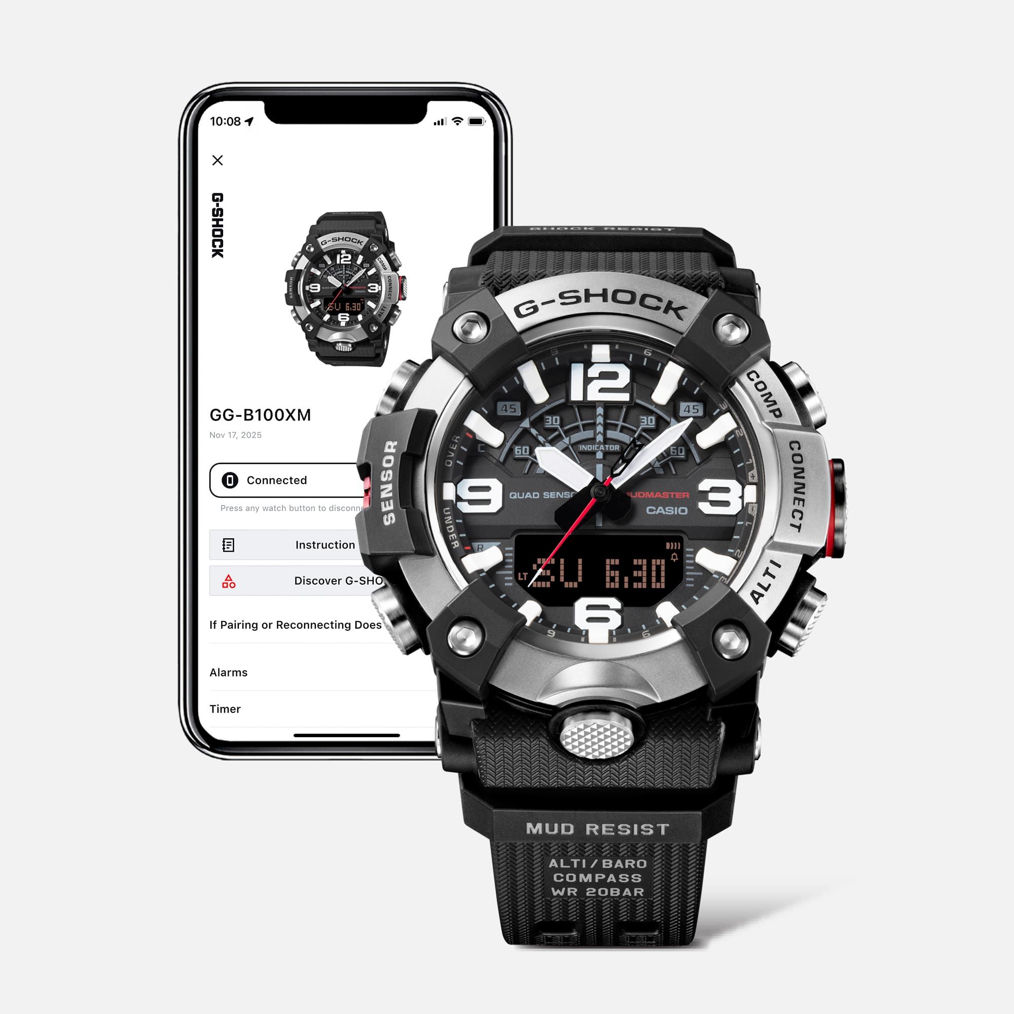 Đồng hồ CASIO G-SHOCK GG-B100XMH-5ADR Chính Hãng