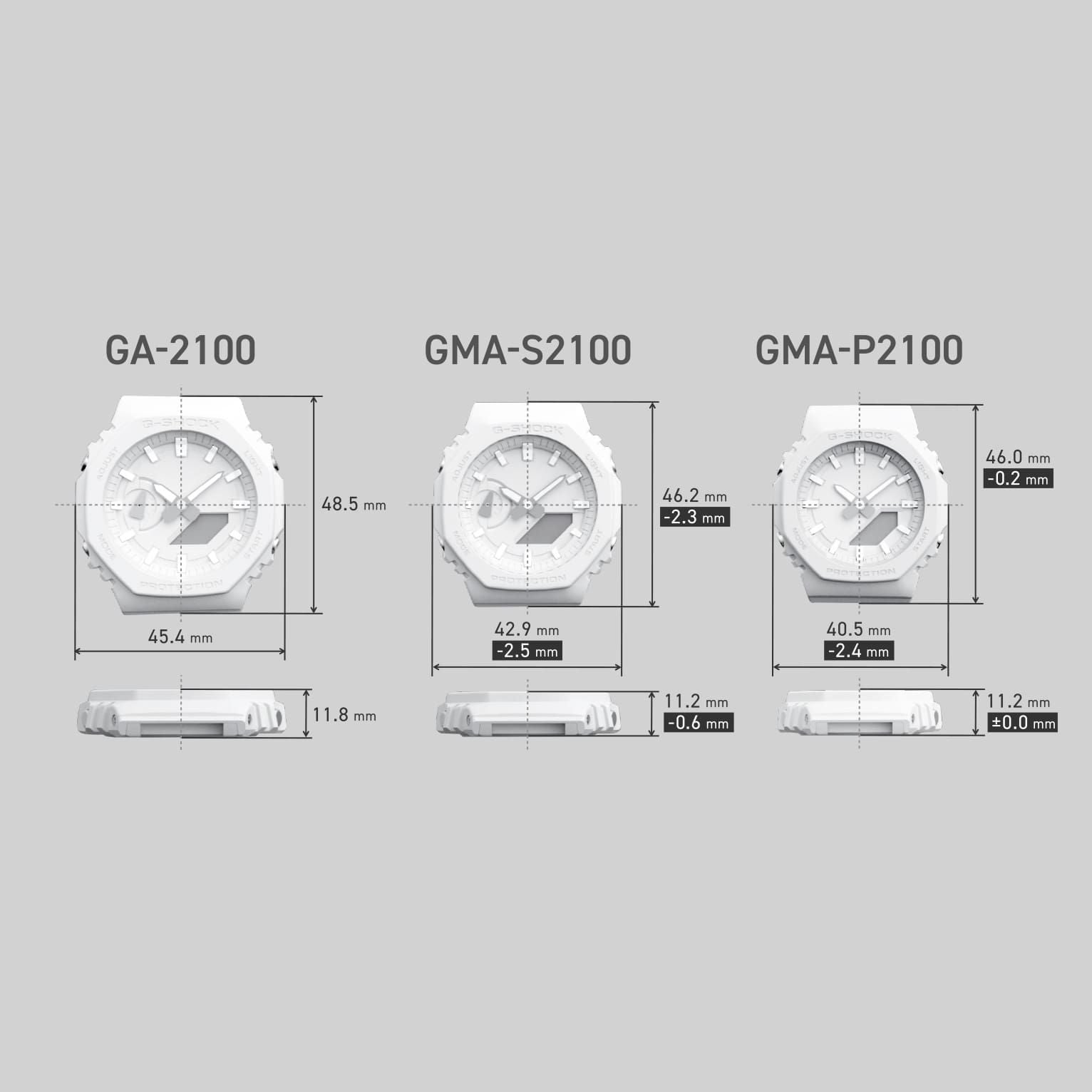 Đồng hồ CASIO G-SHOCK GMA-P2100SR-1ADR Chính Hãng
