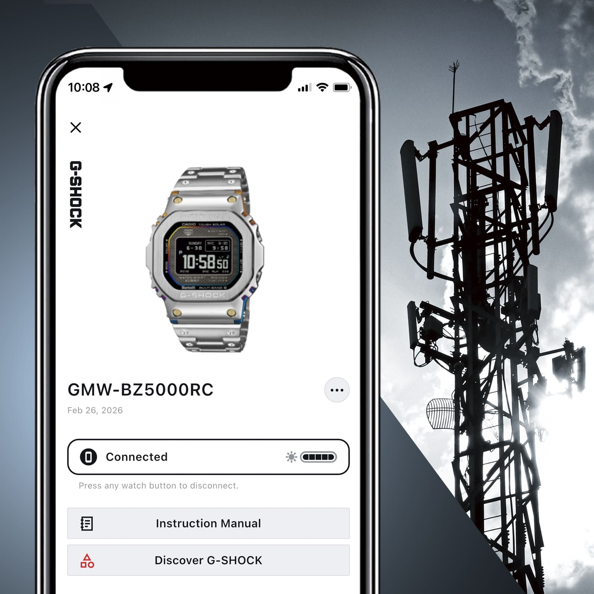 Đồng hồ CASIO G-SHOCK GMW-BZ5000RC-1DR Chính Hãng