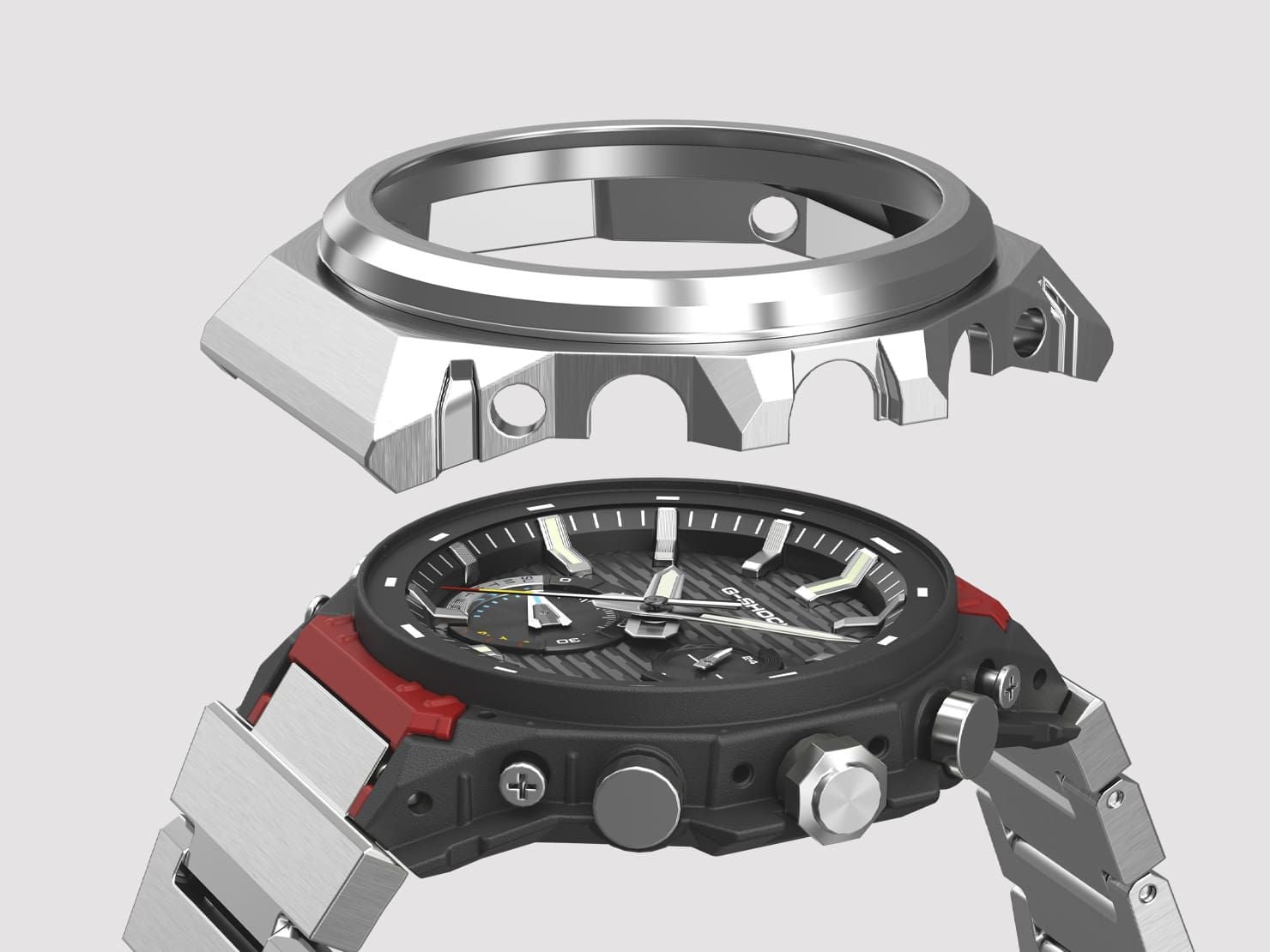 Đồng hồ CASIO G-SHOCK GST-B1000BD-2ADR Chính Hãng