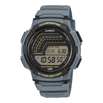 Đồng hồ Casio Nam WS-1800-2AVDF Chính Hãng