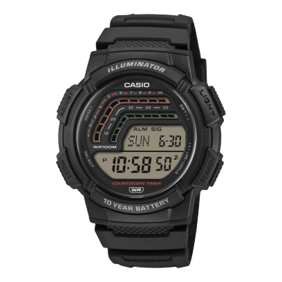 Đồng hồ Casio Nam WS-1800-1AVDF Chính Hãng