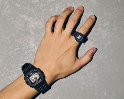 Đồng hồ nhẫn Casio G-Shock DWN-5600-1DR Chính Hãng