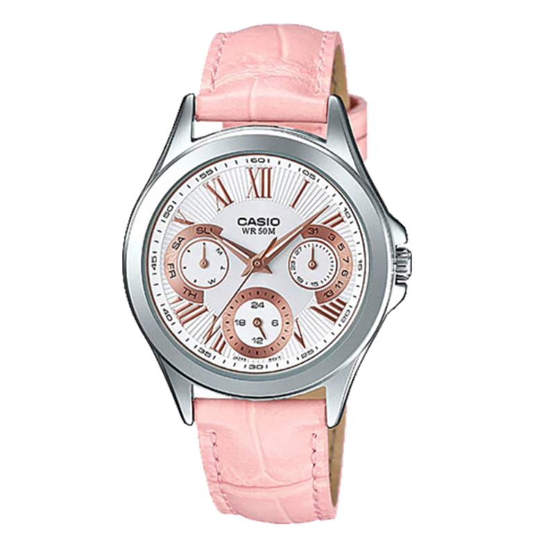 Đồng hồ Casio Nữ LTP-E308L-4AVDF Chính Hãng