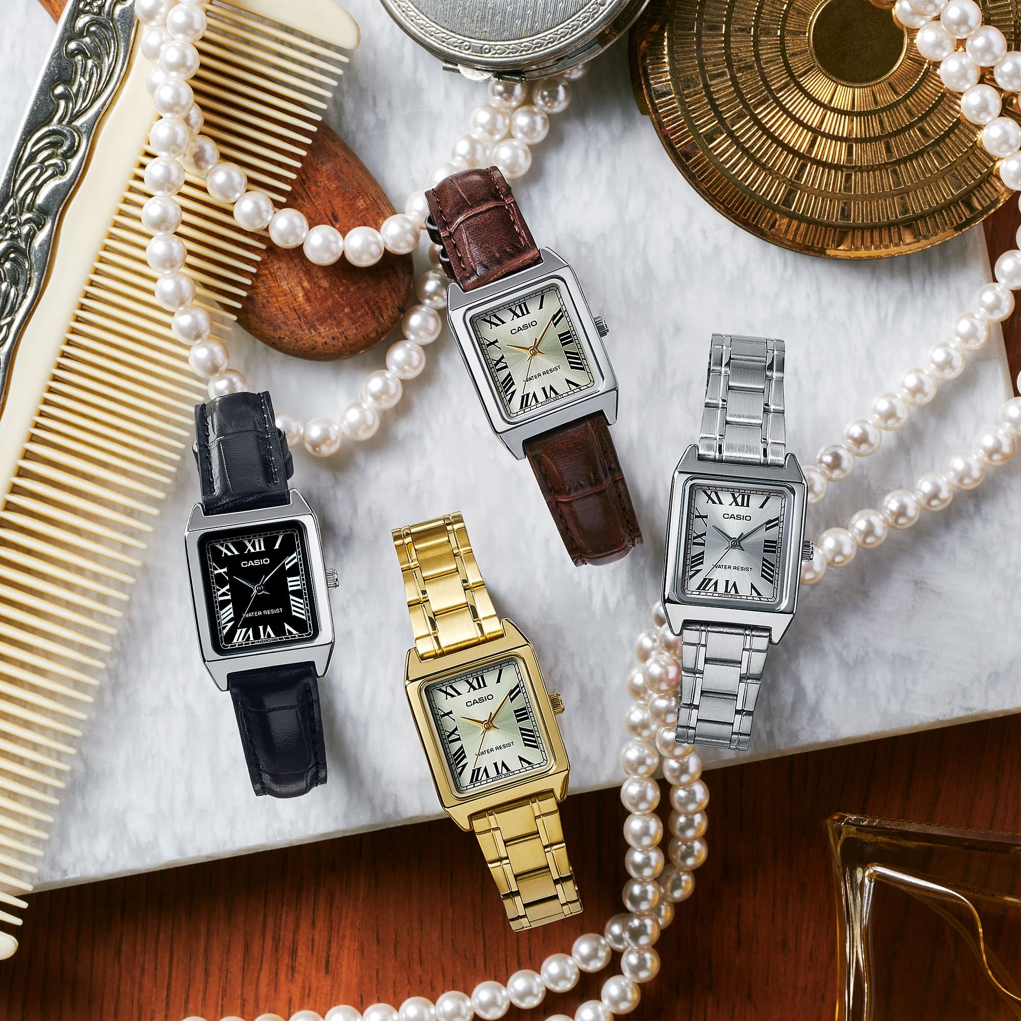 Đồng hồ Casio Nữ LTP-V007D-7BUDF Chính Hãng [Giá chỉ áp dụng tại website]