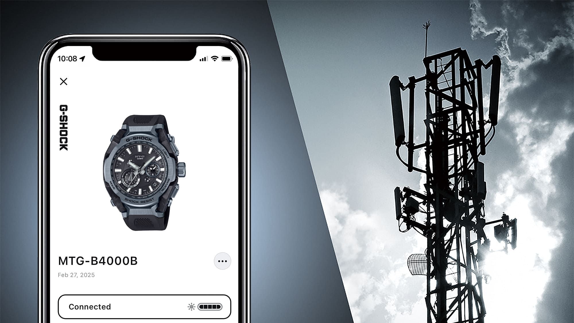 Đồng hồ CASIO G-SHOCK MTG-B4000B-1ADR Chính hãng