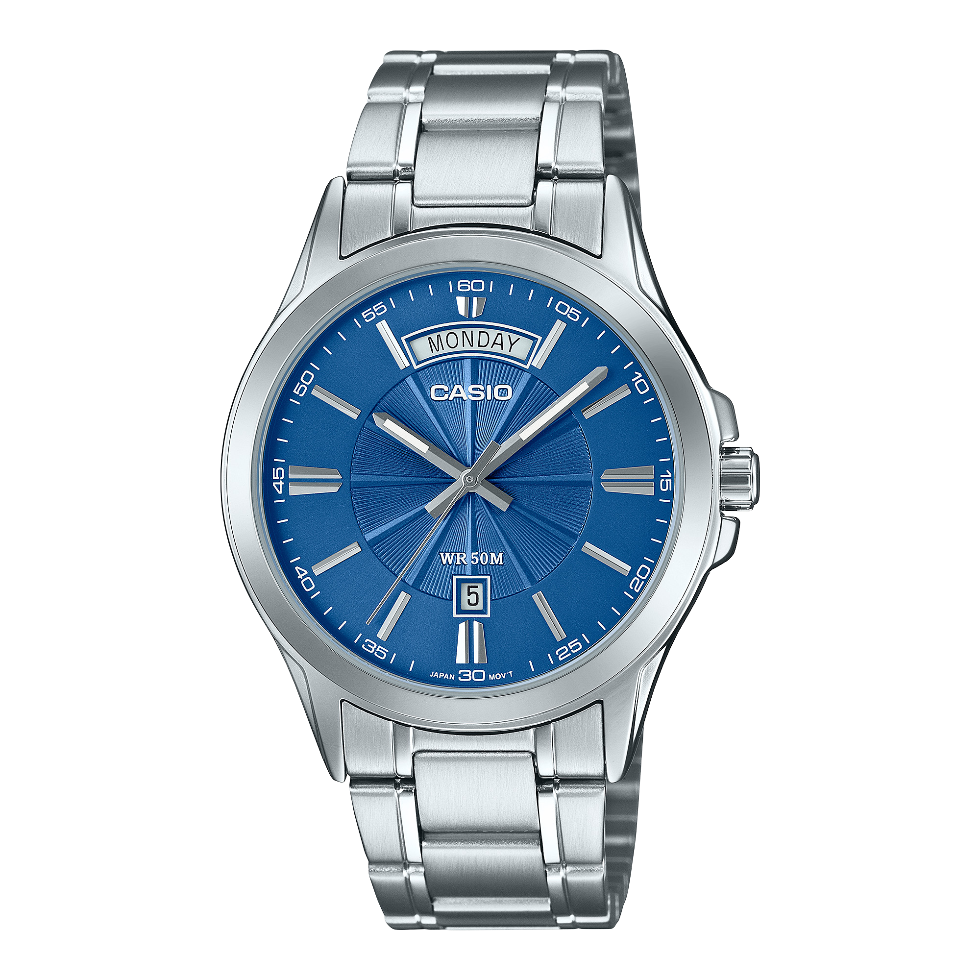 Đồng hồ Casio Nam MTP-1381D-2AVDF Chính hãng