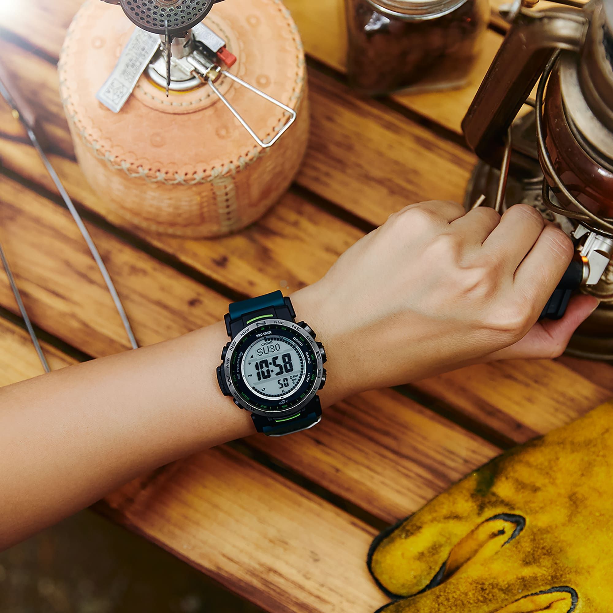 Đồng hồ Casio Pro Trek PRW-35Y-3DR Chính Hãng
