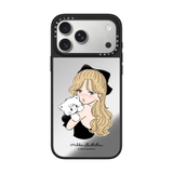  Girl & mousse (black) | Mirror 