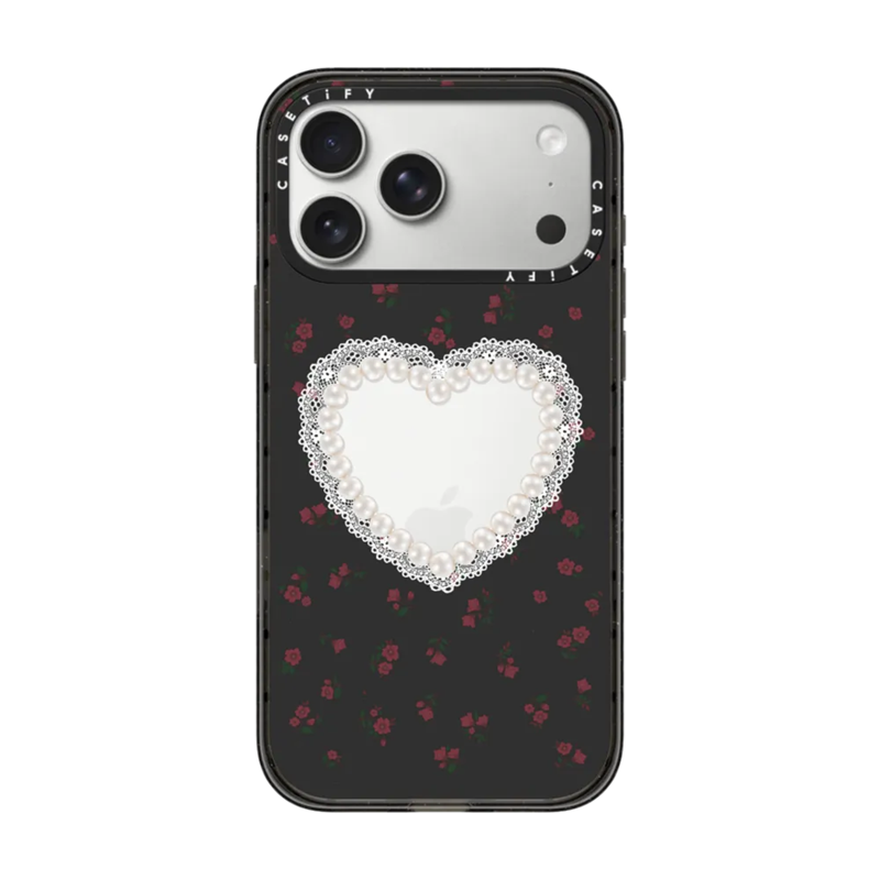  Ốp Lưng CASETiFY Gothic Pearly Heart | Impact 