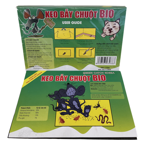 Miếng keo dính chuột siêu dính BIO