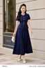  Chân váy A denim lụa thanh lịch thời trang nữ Seven.AM ON730349I 