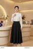  Chân váy xòe đen basic thời trang nữ Seven.AM B730331M 