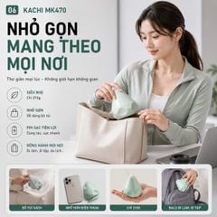 Máy Massage Cổ Vai Gáy Hít Tường Kachi MK470 - Bóng massage huyệt đạo lưng vai