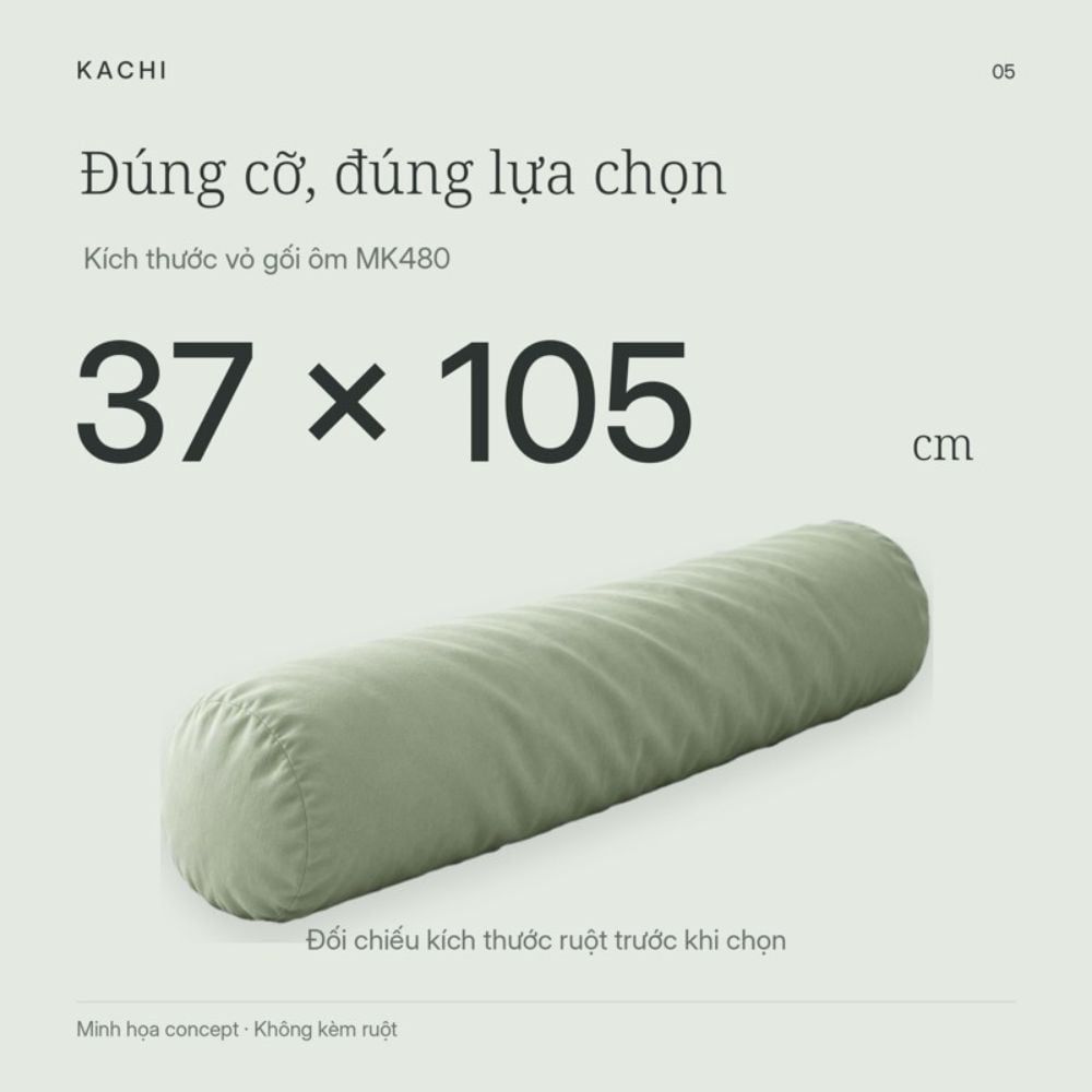 Vỏ gối Kachi Tencel Blend MK476/MK480 – hình ảnh chi tiết 8