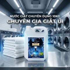 Nước giặt Dr. Cleany 10KG (Xanh) - Chuyên dụng giặt ủi, Sạch sâu MK