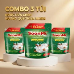 Nước rửa chén hương Quế Soonmi túi lớn 3.8L MK