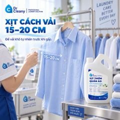 Nước xịt thơm quần áo Dr Cleany 2kg cho tiệm giặt