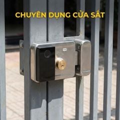 Khóa Cổng Vân Tay Kachi MK46 Cho Cổng Sắt Ngoài Trời (App Tuya) – Giải Pháp An Ninh 