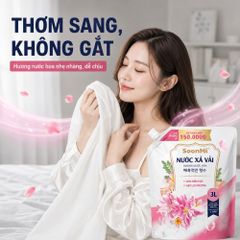 Nước Xả Soonmi 3kg: Bí Quyết Quần Áo Mềm Mại, Ngát Hương Suốt 3 Tuần MK