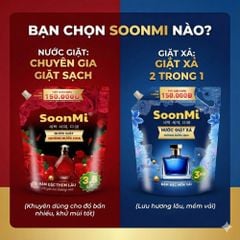 Nước giặt hương nước hoa Soonmi túi lớn 3.8L MK