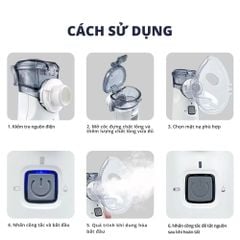 Máy Xông Khí Dung Cầm Tay Kachi YS35: Giải Pháp Hô Hấp Linh Hoạt Mọi Lúc, Mọi Nơi