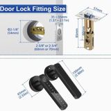  Khóa Cửa Thông Minh Kachi MK43 – Mở Khóa App Tuya + Vân tay + Chìa khóa + Mã số 