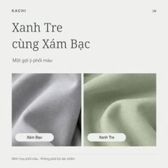 Vỏ gối nằm và vỏ gối ôm Kachi Tencel Blend 50x70cm MK476 MK480 – 4 màu tùy chọn