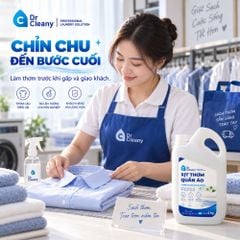 Nước xịt thơm quần áo Dr Cleany 2kg cho tiệm giặt