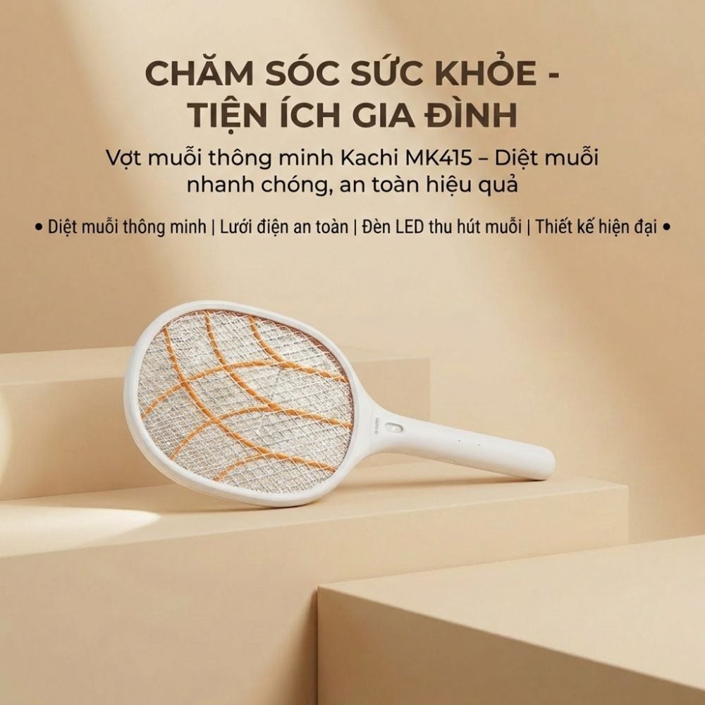 Vợt muỗi Kachi MK