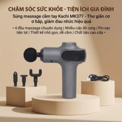 Máy massage cầm tay Kachi MK377 với 9 cấp độ rung