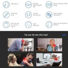 Máy Trị Liệu Cổ Vai Gáy Kachi MK426 - Giải Pháp Giảm Đau Mỏi, Phục Hồi Cột Sống Cổ Tại Nhà