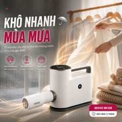 Máy Sấy Quần Áo UV Mishio MK308 – Sấy Khô, Khử Mùi, Hỗ Trợ Khử Khuẩn Cho Cả Gia Đình