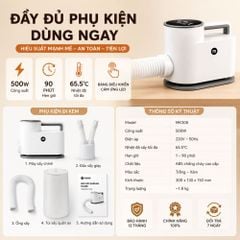 Máy Sấy Quần Áo UV Mishio MK308 – Sấy Khô, Khử Mùi, Hỗ Trợ Khử Khuẩn Cho Cả Gia Đình