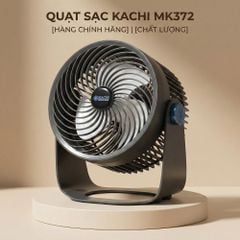 Quạt tích điện để bàn Kachi MK372 | Dung lượng pin 4000mAH