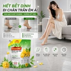 Nước Lau Sàn Soonmi 3kg Dạng Túi - Sạch Bóng, Khử Khuẩn, Thơm Mát MK