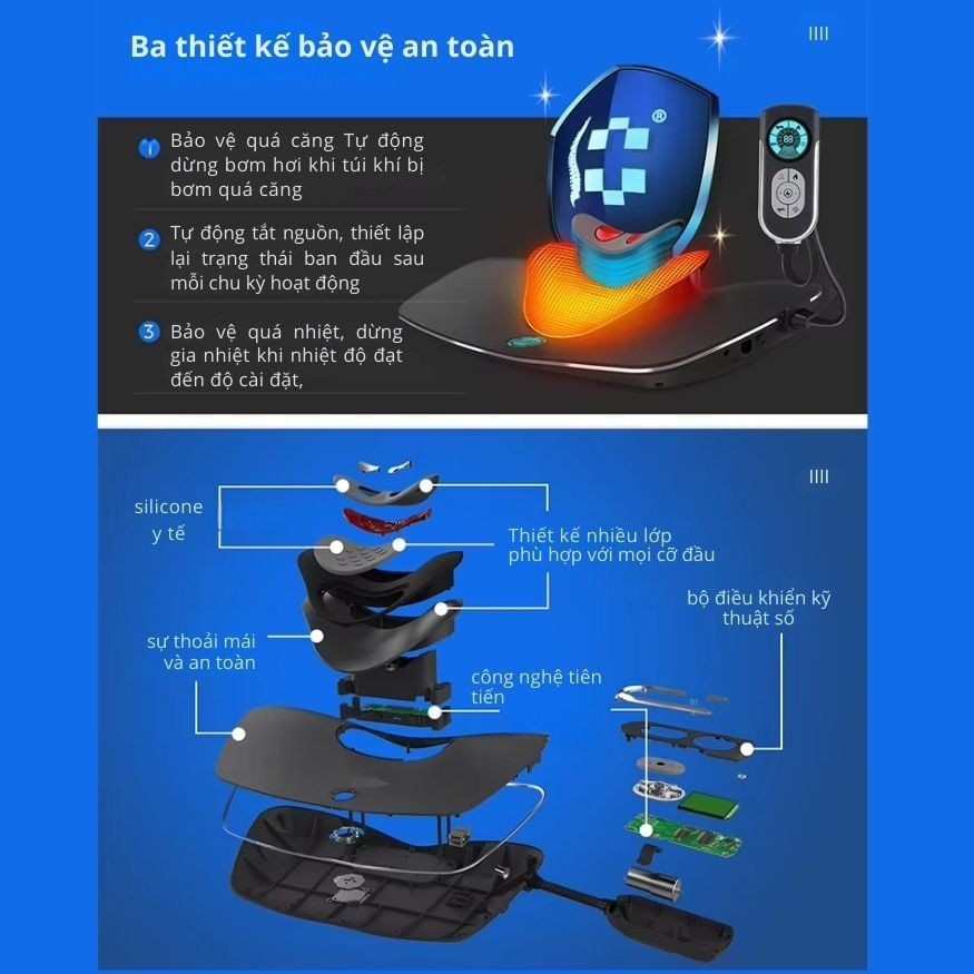 Máy Trị Liệu Cổ Vai Gáy Kachi MK426 - Giải Pháp Giảm Đau Mỏi, Phục Hồi Cột Sống Cổ Tại Nhà