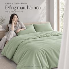 Chăn ga gối Kachi Tencel Blend – Drap, vỏ chăn và vỏ gối nhiều màu MK476 MK477 MK478 MK479 MK480
