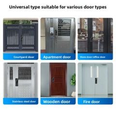 Khóa Cổng Vân Tay Kachi MK46 Cho Cổng Sắt Ngoài Trời (App Tuya) – Giải Pháp An Ninh 