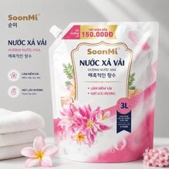 Nước Xả Soonmi 3kg: Bí Quyết Quần Áo Mềm Mại, Ngát Hương Suốt 3 Tuần MK