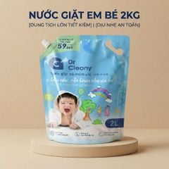 Nước Giặt Cho Bé Dr. Cleany 2kg - Dịu Nhẹ, An Toàn Cho Da Nhạy Cảm | Công Nghệ Hàn Quốc MK